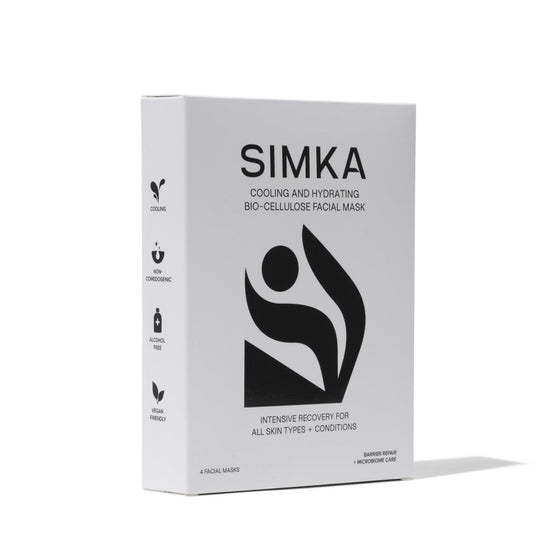 SIMKA facial mask packaging on a white background