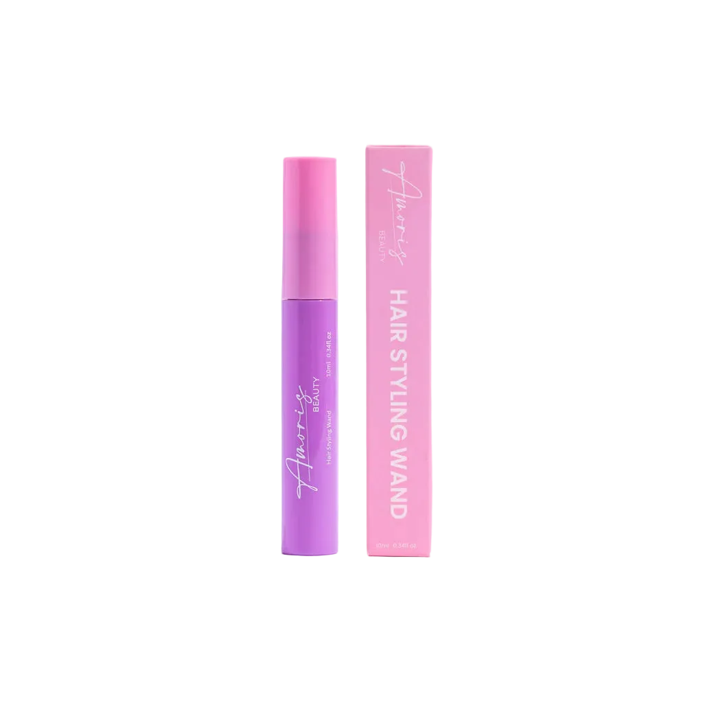 Amoris beauty hair styling wand in packaging and product