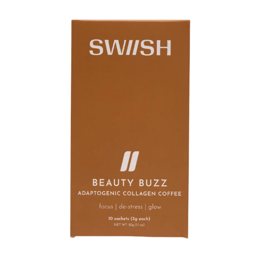 Swiish Beauty Buzz box on a white background