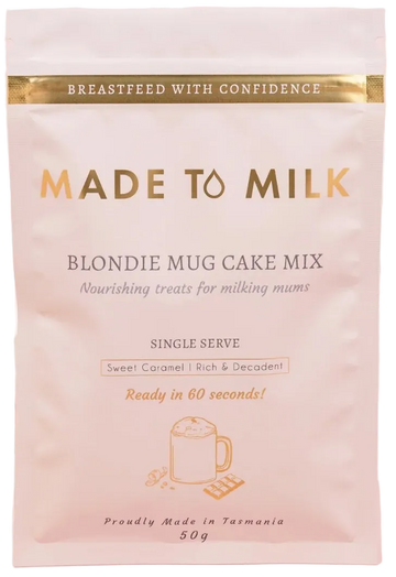 Made to Milk Blondie Mug Cake Mix package 