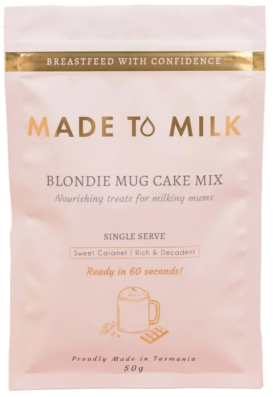 Made to Milk Blondie Mug Cake Mix package 