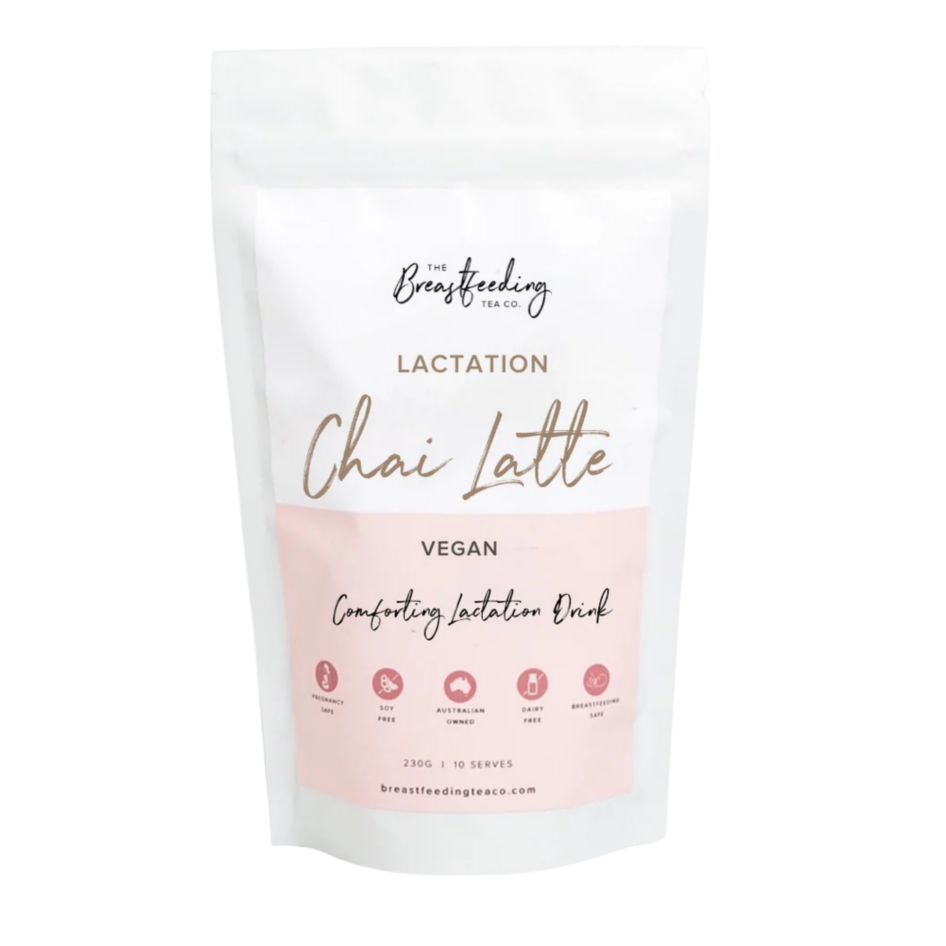 Bag of Lactation Chai Latte from The Breastfeeding Tea Co