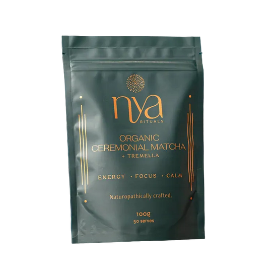 Nya Naturals Organic Ceremonial Matcha package
