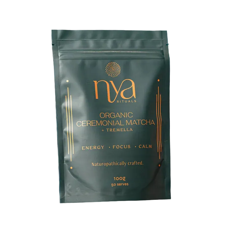 Nya Naturals Organic Ceremonial Matcha package