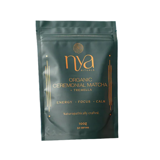 Nya Naturals Organic Ceremonial Matcha package
