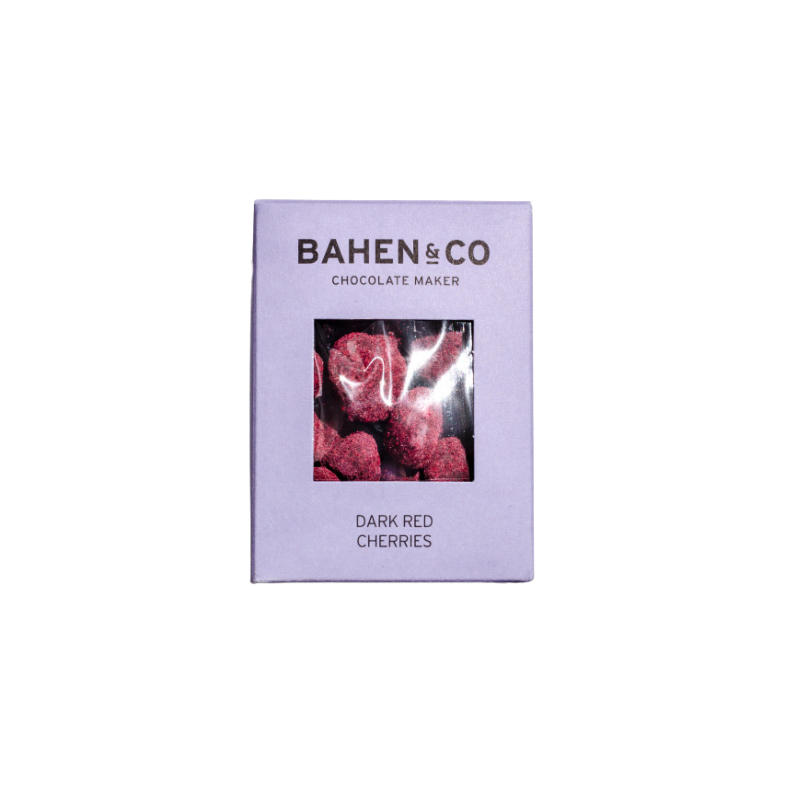 Bahen & Co chocolate dark red cherries