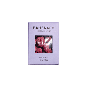 Bahen & Co chocolate dark red cherries