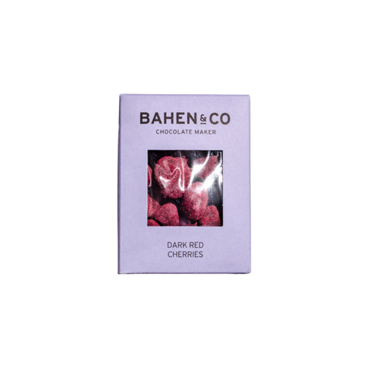 Bahen & Co chocolate dark red cherries