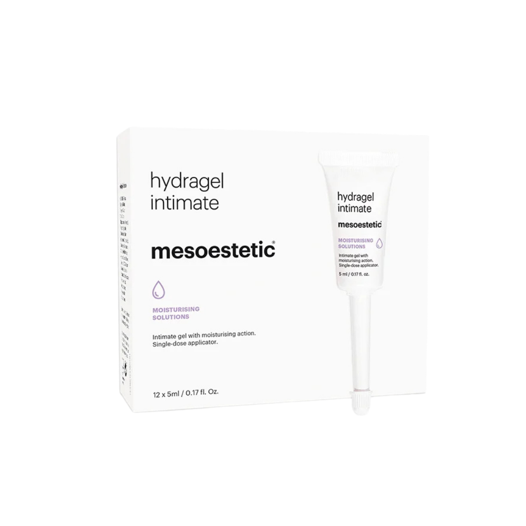 Mesoestetic Hyragel Intimate box on a white background