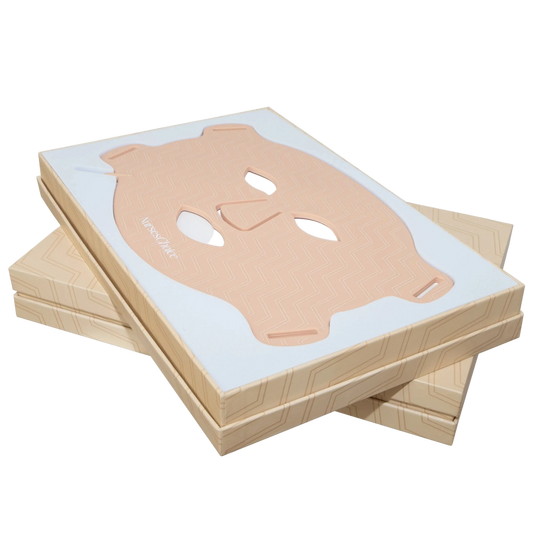 Nurses' Choice LED Face Mask in a cardboard box 