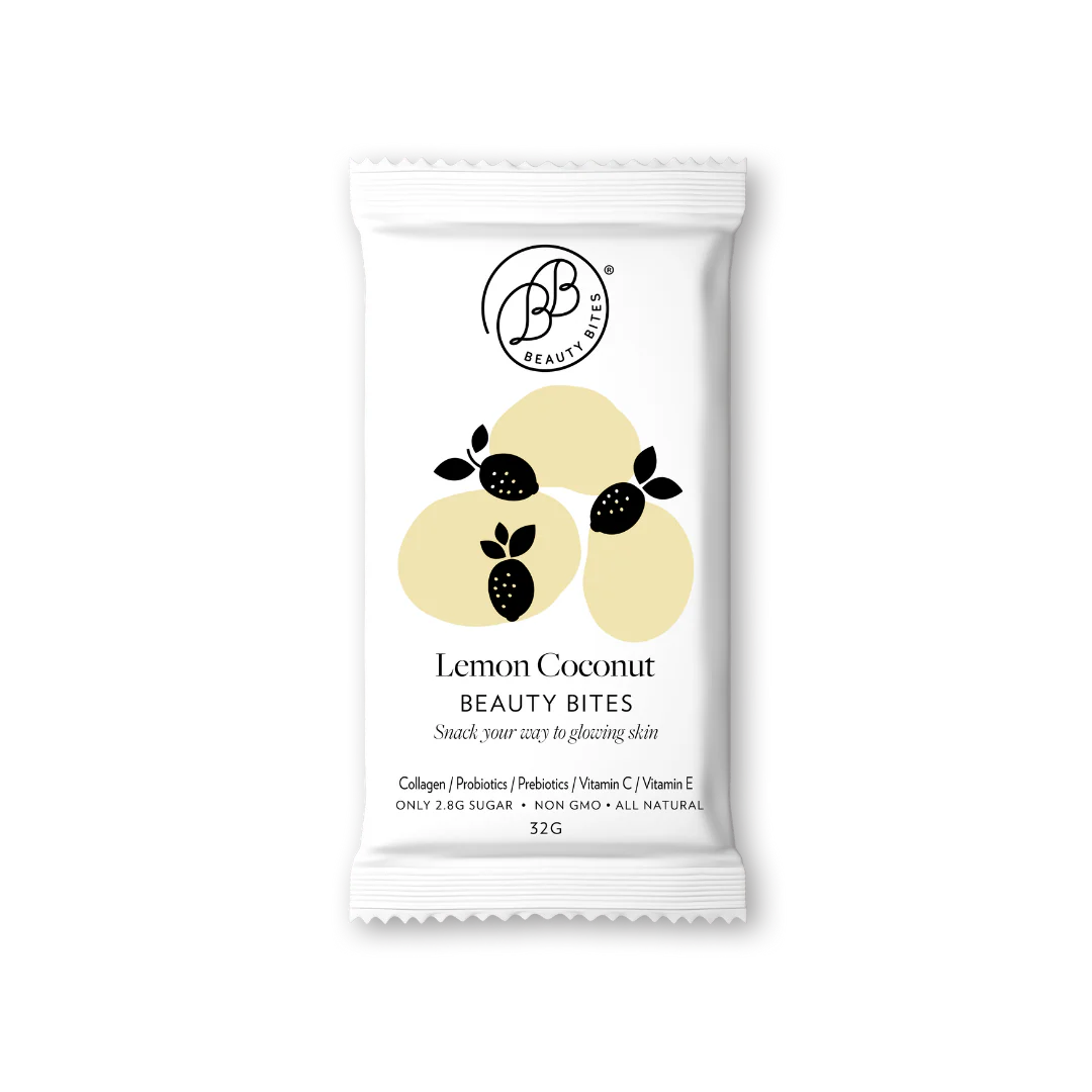 Lemon Coconut Beauty Bites packaging 