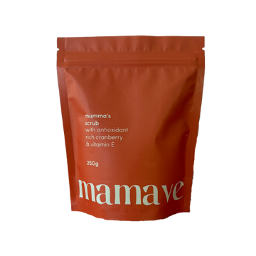 Orange Mumave Bag on a white background