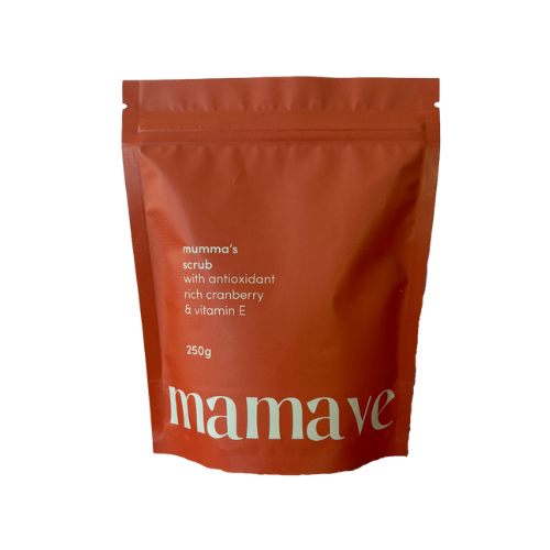 Orange Mumave Bag on a white background