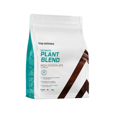 Top Athlete Ultimate Plant Blend Rich Chocolate Flavour package 1kg 30 serves