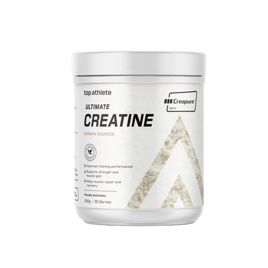 Top Athlete Ultimate Creatine container on a white background