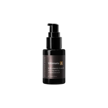 Ultimate A skincare serum bottle