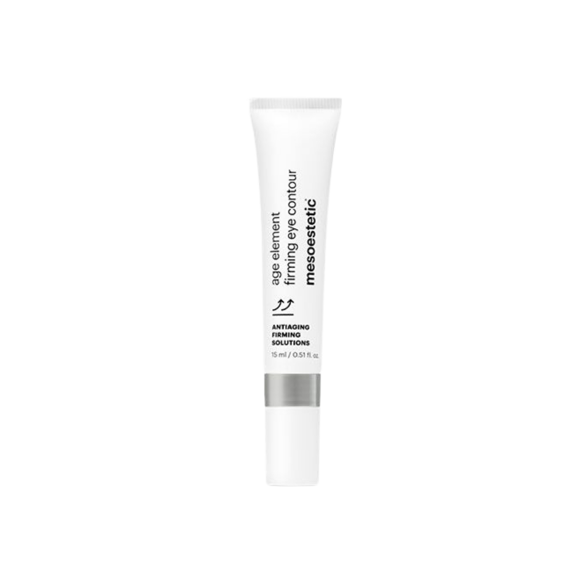 Tube labeled mesoestetic age element firming eye contour