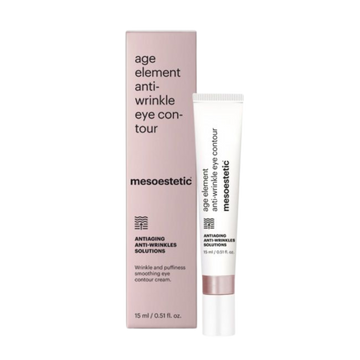 Mesoestetic anti-wrinkle eye contour cream with packaging