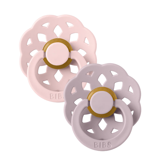 Bibs Boheme Dummies 2 Pack Blossom/Dusky Lilac