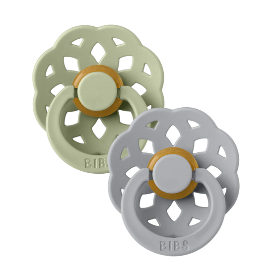 Bibs Boheme Dummies 2 Pack Sage/Cloud 