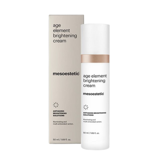 Mesoestetic age element brightening cream with packaging