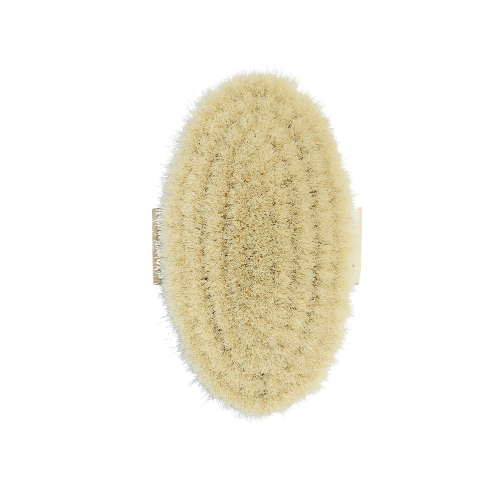 Scrub brush. Body brush for gentle massage with goat hair