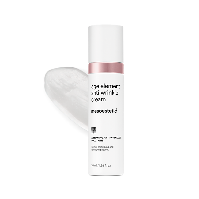 Mesoestetic age element anti-wrinkle cream bottle