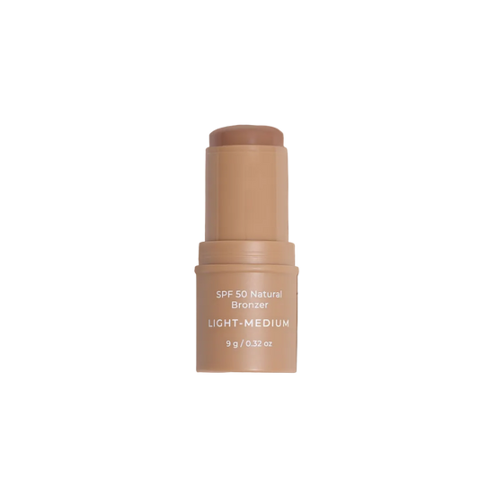 SPF 50 Natural Bronzer stick avozinc 