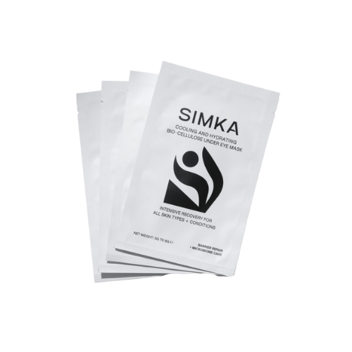 SIMKA eye mask packaging on a white background
