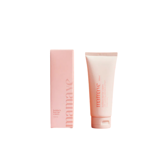 Bubba's barrier cream box and product